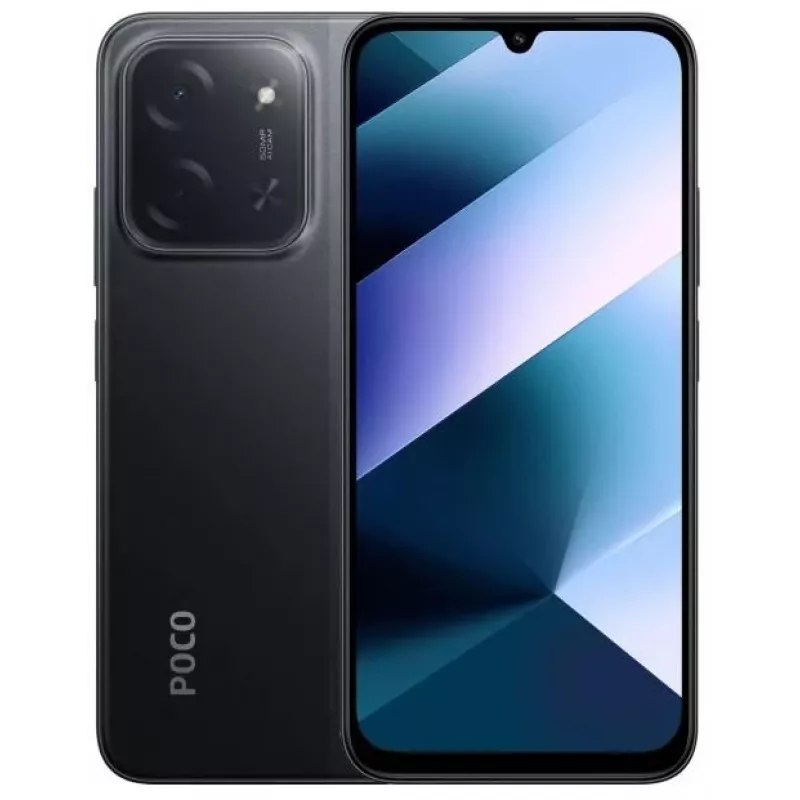 POCO C85 17,5 cm (6,9) Dual SIM 4G USB Type-C 8 GB 256 GB 6000 mAh Melns