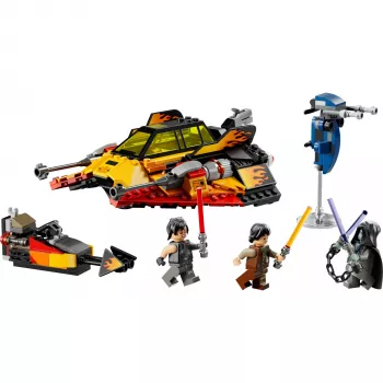 LEGO Star Wars Flame Speeder 75414 sniega transportlīdzekļa komplekts — 349 detaļas, 3 minifigūras, vecums 7+