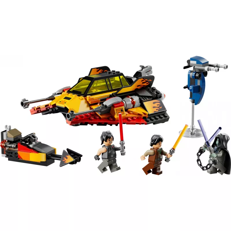 LEGO Star Wars Flame Speeder 75414 sniega transportlīdzekļa komplekts — 349 detaļas, 3 minifigūras, vecums 7+