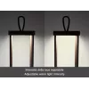 Uzlādējams laterna Beper P207ILI102 Corten apdarē, pārnēsājama ar baterijām darbināma lampa