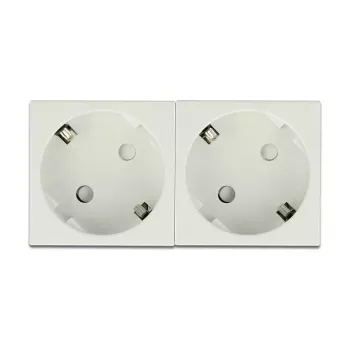 Kontaktligzda CEE 7/3 DELOCK 81322 — 3P+N+PE, 250 V, 16 A, ABS, balta