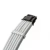 CableMod C-Series Pro ModMesh 16‑Pin līdz 4×8‑Pin pītais kabelis Corsair Type 3/4 barošanas blokiem, 60 cm, balts