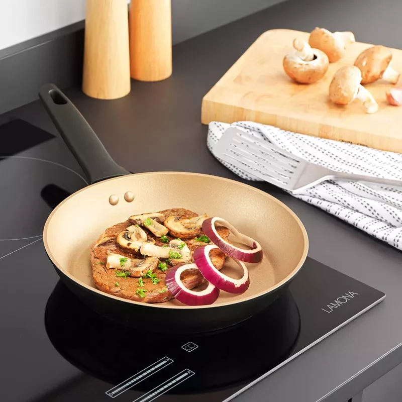 Cepešpanna Russell Hobbs RH01666BEU7 24 cm, nepiedegoša, melna