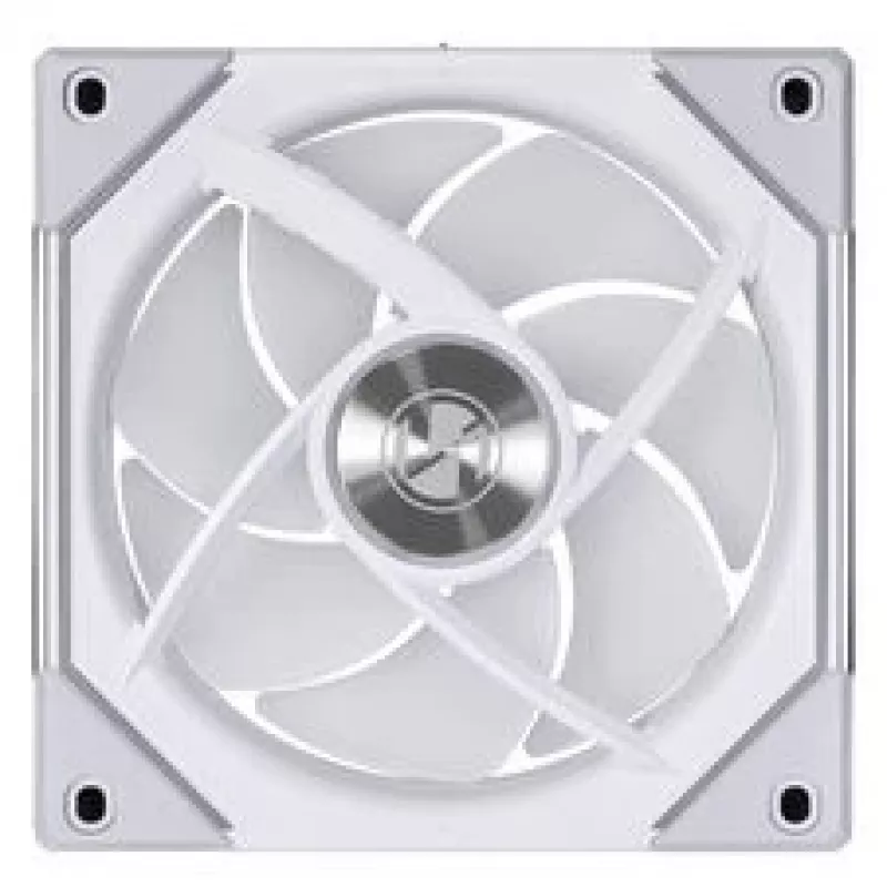 Lian Li UNI FAN SL-INF 120 ARGB PWM korpusa ventilatoru komplekts, 4 iepakojumā, balts
