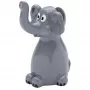Briļļu turētājs WEDO Elephant, polirezīns, pelēks, 7.1 x 5.5 x 10 cm