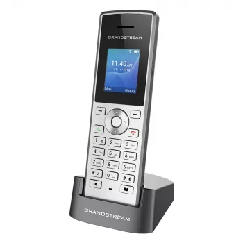 Grandstream Networks WP810 IP tālrunis melns. Metālisks 2 līnijas TFT Wi-Fi