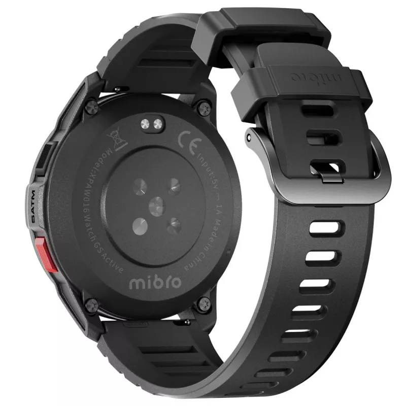 Mibro GS Active viedpulkstenis (melns)