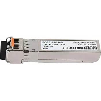 SFP+ šķiedras optikas raiduztvērējs CBO SFP-10G-LRM — 10 Gbps, LRM daudzmodu
