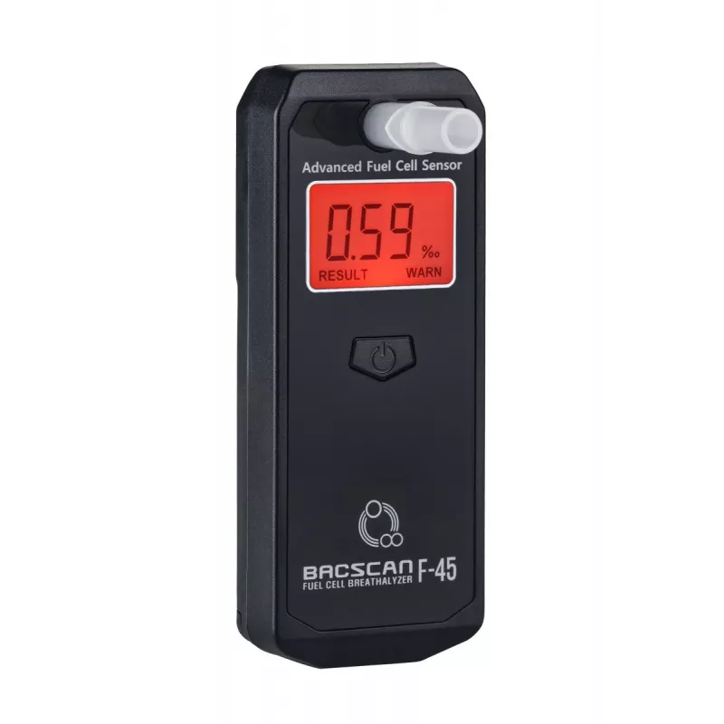 BACscan F-45 alkohola testeris 0 - 4% Melns