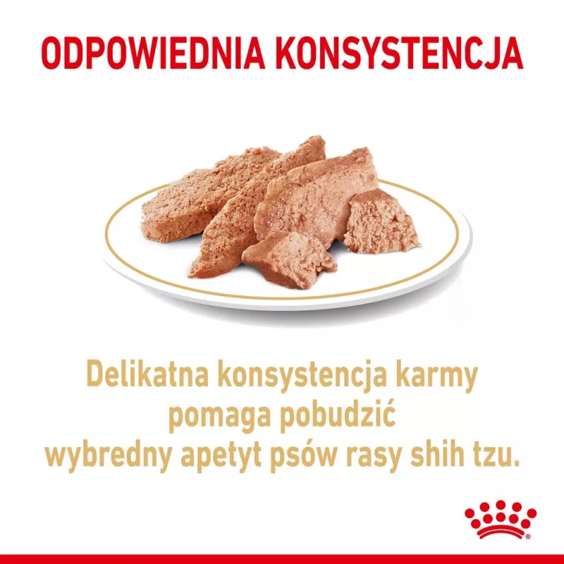 ROYAL CANIN Shih Tzu Adult mitrā suņu barība Pâté 12x85 g
