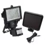 Maclean MCE442 saules lampa LED prožektors ar kustības sensoru, prožektors uzstādīšanai pie sienas, krēslas sensors, IP44, 6W, 6000K