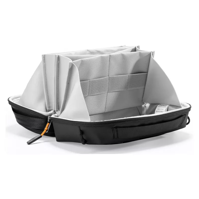 Kabeļu soma Inateck AB03010 — organizatora maciņš 27 × 15,8 × 11 cm, melna