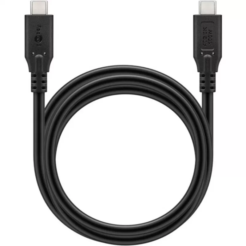 Goobay 74191 USB kabelis melns