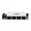 PoE injektors Extralink 4-portu 4x 100Mb/s RJ45, Fast Ethernet, 48 V, bez korpusa