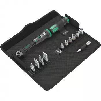 Momenta atslēga Click-Torque 1/4'' 2.5-25NM, 20 daļas