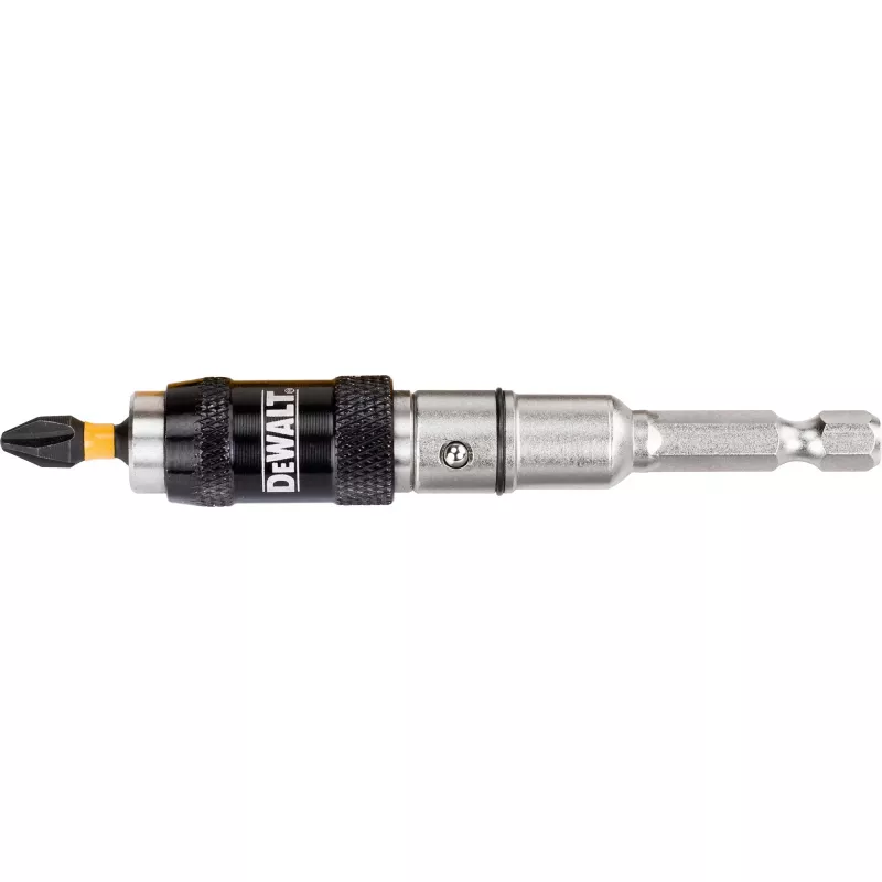 Bithalter DT7505, schwenkbar, schlagfest, 1/4 (mit Extreme Impact Torsion Bit)