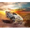 RC auto REVELL Desert Rat (modelis 24442) — pelēks un melns radio vadāms bezceļa transportlīdzeklis
