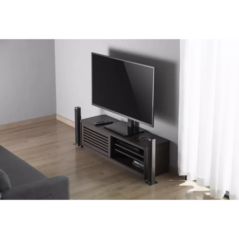 Gembird TVS-D55S-01 galda TV statīvs (grozāms), 23 - 55, melns