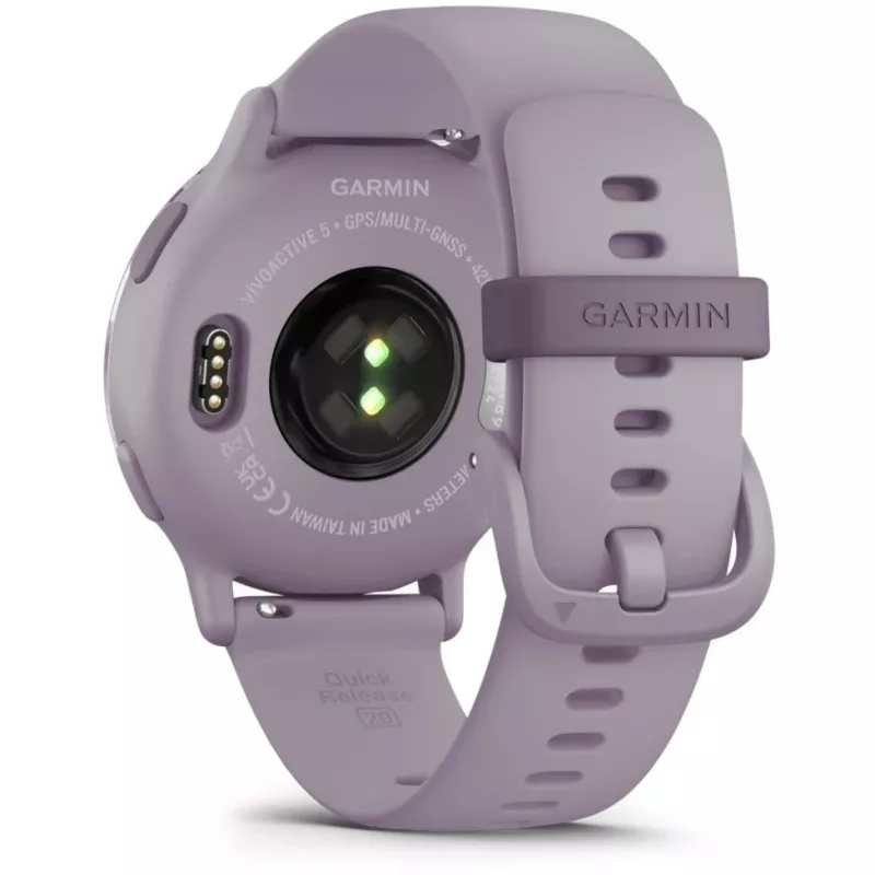 Garmin Vivoactive 5 3.05 cm (1.2) AMOLED digitāls 390 x 390 pikseļi skārienjutīgs ekrāns violets Wi-Fi GPS (satelīts)