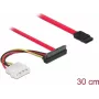 SATA kabelis DeLOCK 86078 0,5 m SATA 7-pin SATA 22-pin Molex