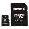 ATMIŅA MICRO SDHC 16GB C10/W/ADAPTER 3413470 INTENSO