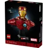 LEGO konstruktors Marvel Super Heroes Iron Man MK4 3D modelis, 436 detaļas, iekļauj 1 minifigūru, no 18 gadu vecuma