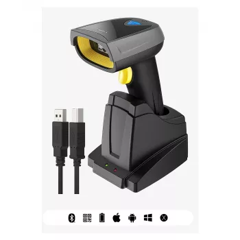 Inateck Barcodescanner 52 melns [BCST-52_black]