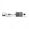 Karšu lasītājs DeLOCK 91741 USB 3.2 Gen 1 Type-C melns pelēks