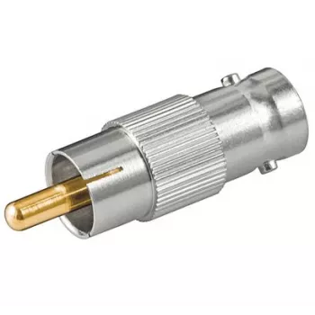 Microconnect BNCRCAADAPTOR kabeļu savienotāju adapteris RCA BNC sudraba