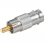 Microconnect BNCRCAADAPTOR kabeļu savienotāju adapteris RCA BNC sudraba