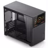 Jonsbo D31 MESH Screen Micro-ATX korpuss, rūdītais stikls - melns