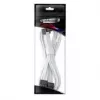 CableMod C-Series Pro Connection kabelis - Variant A, 90°, 16-Pin to 2x8-Pin PCIe, balts