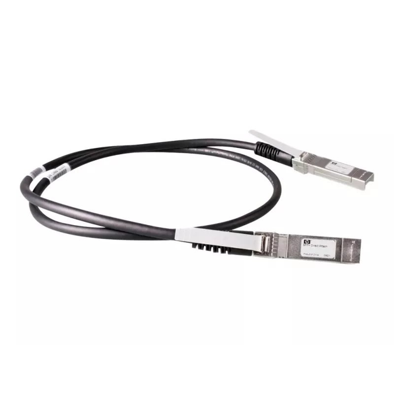 Tīkla kabelis HPE X240 10G SFP+ SFP+ DAC 1,2 m melns
