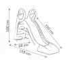 Rotaļu iekārta Smoby 820509 by Simba‑Dickie — plastmasas rāmis, 1590×680×1000 mm, bērniem no 2 gadiem
