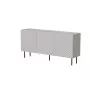 Kumode Cama LUCCA 3D 165x40x80 cm — kašmira krāsa, skaidu plātne, 16 mm rāmis, 1.8 cm durvju biezums