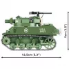 Celtniecības bloki COBI H.M.C M8 Scott 525 gab. Otrais pasaules karš