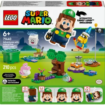Konstruēšanas rotaļlieta LEGO 71440 Super Mario Interaktīva LEGO Luigi figūriņa
