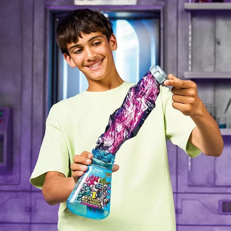 Cobi Mr Beast Lab Hybrids figūriņu komplekts — kolekcionējamas darbības figūras