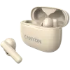 Canyon CNS-TWS10BG Bezvadu austiņas un mikrofons True Wireless Stereo (TWS) Iekšauss zvaniem/mūzikai/sportam/ikdienas lietošanai USB Type-C Bluetooth Bēšs (CNS-TWS10BG)