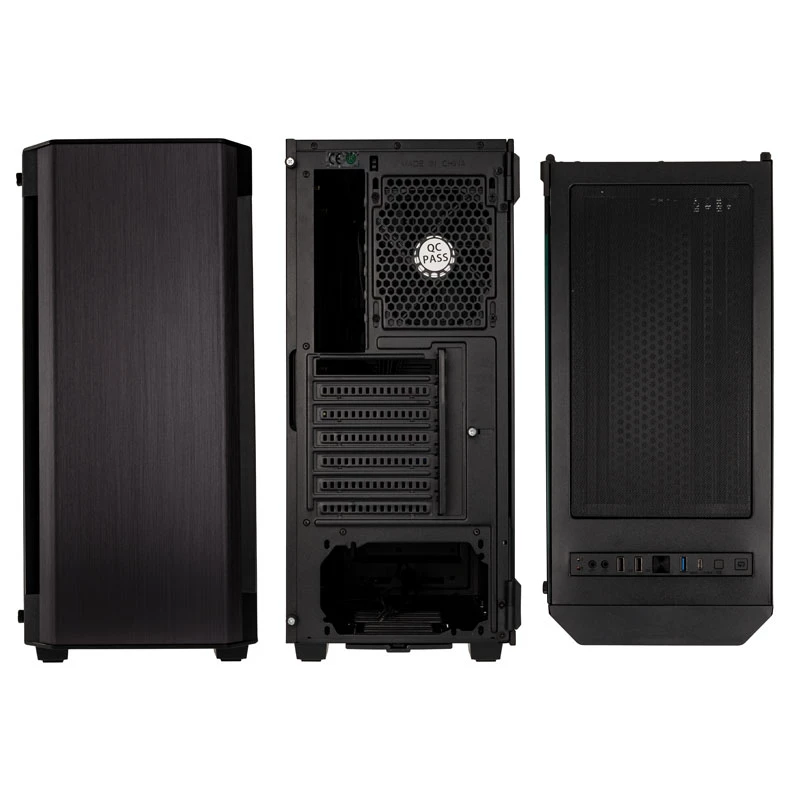 Datora korpuss Kolink Refine RGB Mid Tower melns