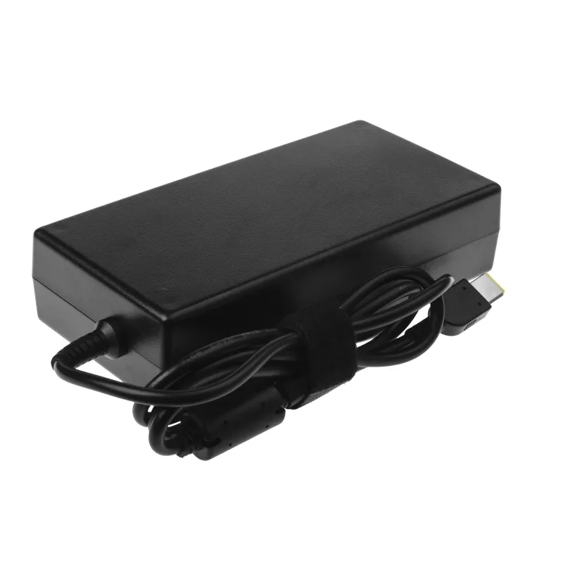 Strāvas adapteris zaļa Cell AD117P 170W 20V 8.5A Lenovo klēpjdatoriem, iekštelpu maiņstrāvas-līdzstrāvas, melns