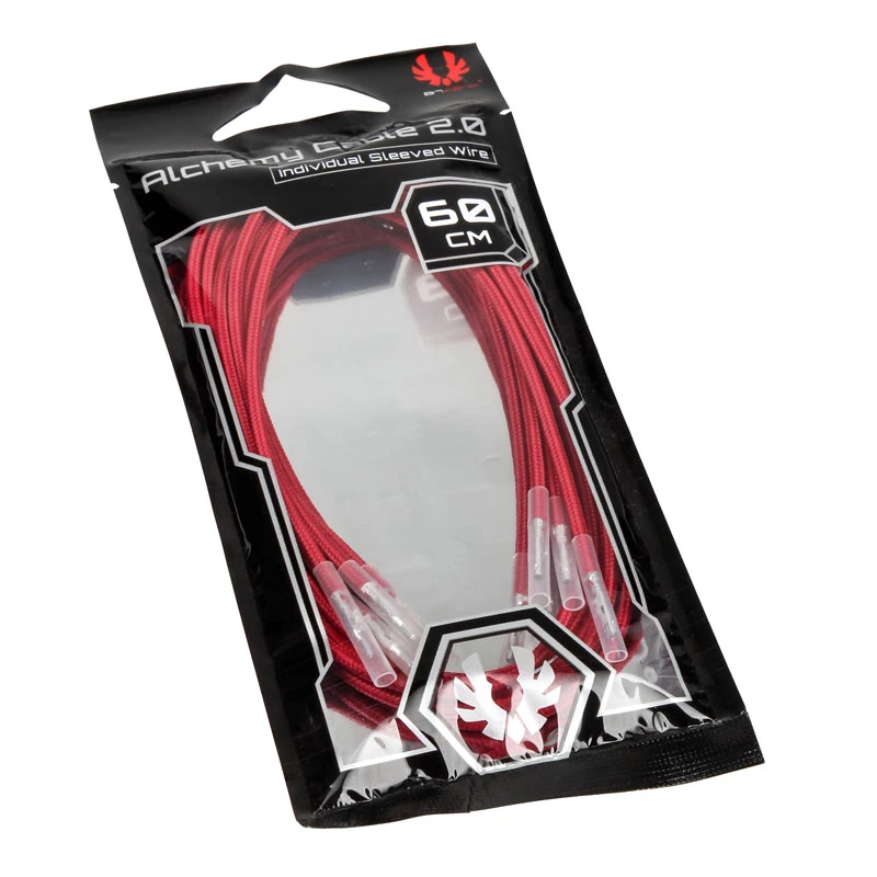 Sleeved Extension kabelis BITFENIX Alchemy 2.0 0.6 m — male to female