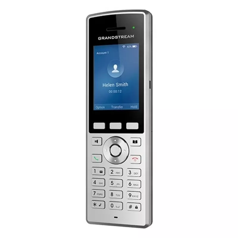 Grandstream Networks WP822 IP telefons Melns, Sudrabs 2 līnijas LCD Wi-Fi