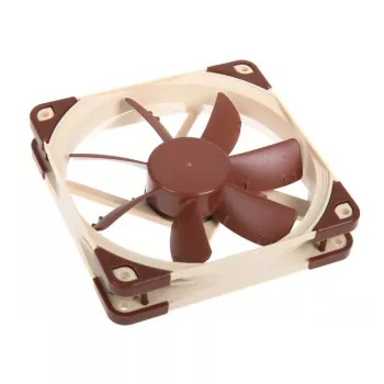 120 mm Noctua ventilators NF-S12A ULN, 12 V, 600–800 apgr./min, 74,3 m³/h, 0,72 W, 2 ātrumu, 25 mm biezs