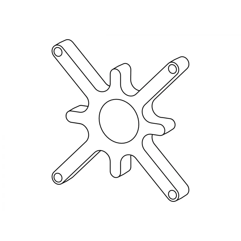 Ergotron montāžas sastāvdaļa (Abstandshalter)