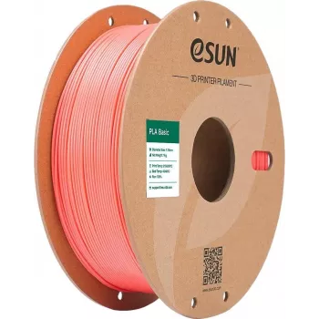 PLA BASIC 1,75mm PINK 1kg ESUN 3D FILAMENT (PLA-BASIC175P1P1)