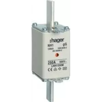Hager LNH1250M. Platums: 135 mm, Dziļums: 135 mm, Augstums: 64,5 mm (LNH1250M)