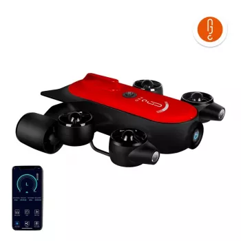 Zemūdens drons Geneinno T1‑Pro 150m 4K UHD — profesionāls ROV ar 150 m dziļuma spēju un 4K kameru