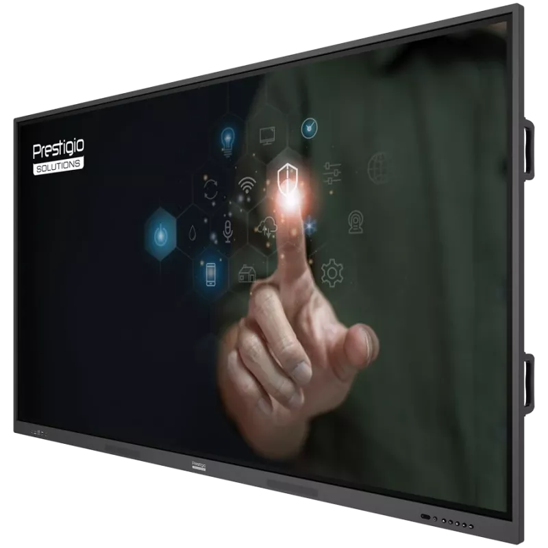 Prestigio Multiboard 65 collu Light Series UHD 4K Android 13 Dual Wi-Fi 40TP skārienpildspalva PSMB000L655