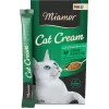 Mitrais kaķu kārums Miamor Cat Cream ar vistu un dārzeņiem, pastas paciņas 5×15 g, bez lipekļa, bez cukura